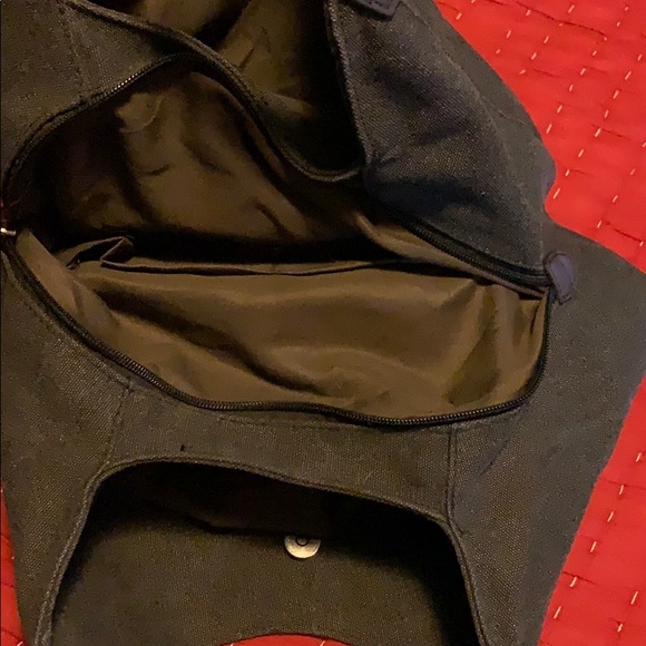 Canvas shoulder bag - Picture 3 of 4